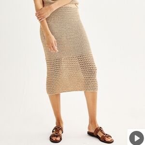 Nine West Crochet Skirt